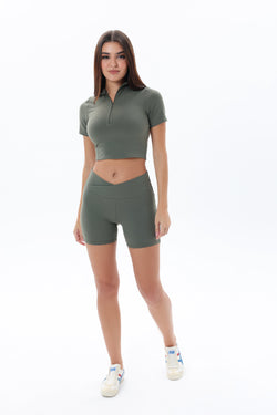 Image of Zipline Top in Olive