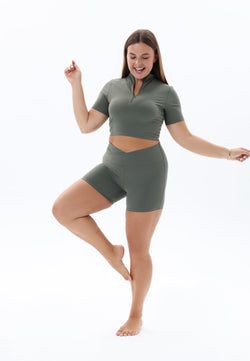 Image of Zipline Top in Olive